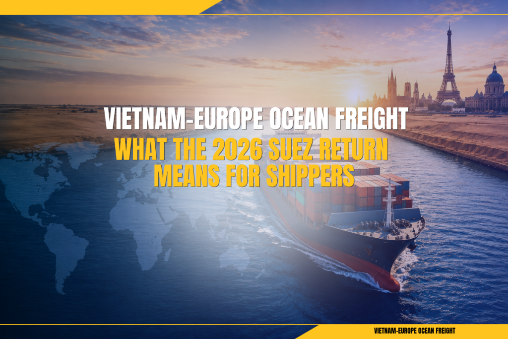Vietnam–Europe Ocean Freight
